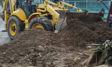 Sustituidos 25 metros de colectores de agua servida en Ribas