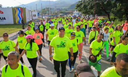 Más de 600 personas participaron en la Caminata Las Tejerías 5K