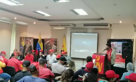 Instalada nueva directiva del Partido Comunista de Venezuela en Aragua