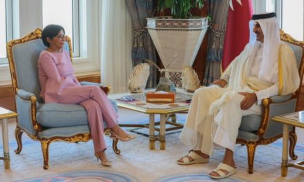 Vicepresidenta Rodríguez y Emir de Qatar revisaron áreas de cooperación para el beneficio común