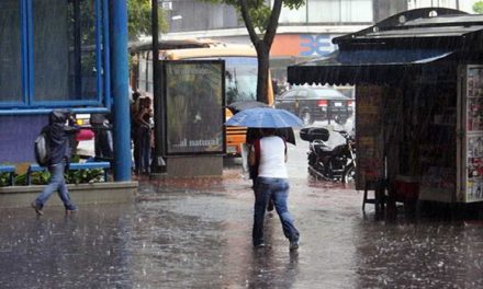 Inameh pronostica lluvias y chubascos en gran parte del país