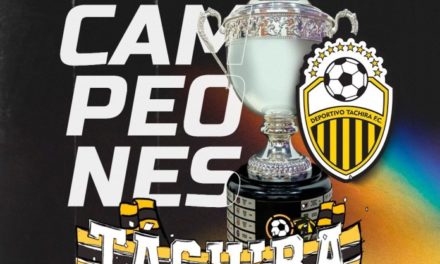 Deportivo Táchira se consagró campeón de la Liga Futve
