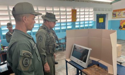 FANB activada en centros de votación en resguardo de la seguridad ciudadana