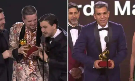 Huáscar Barradas y Lasso conquistaron los Latin Grammy