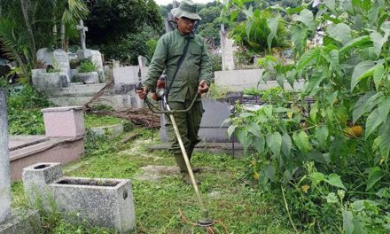 Cementerio Municipal de La Victoria listo para el Día de los Santos Difuntos