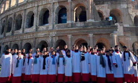 Niños Cantores del Zulia ofrecieron repertorio en Coliseo de Roma