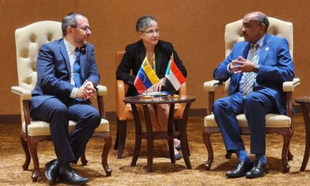 Venezuela y Sudán reafirman compromiso con la paz y la soberanía