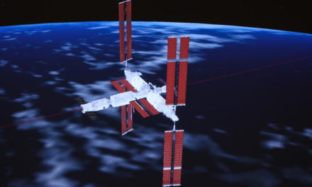 Nave de carga china con suministros se acopló a estación espacial en órbita
