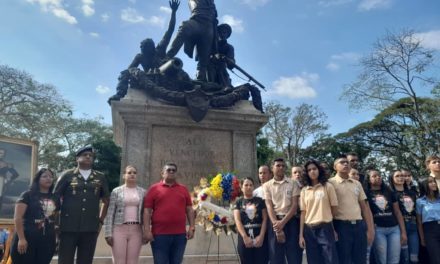 Conmemoran siembra del General en Jefe José Félix Ribas en La Victoria
