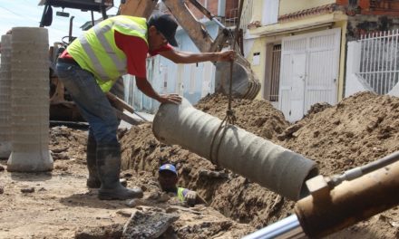 Sustituidos más de dos mil metros lineales de tubería de aguas servida en Girardot