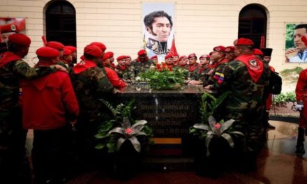 Militares patriotas rindieron homenaje al Comandante Chávez en el Cuartel 4F