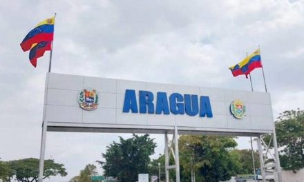 Aragua recibe a sus visitantes enalteciendo la Bandera Nacional