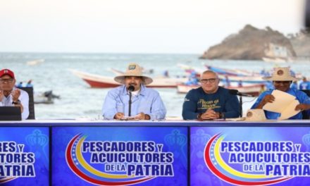 Atenderán a comunidades pesqueras con Gran Misión Igualdad y Justicia Social