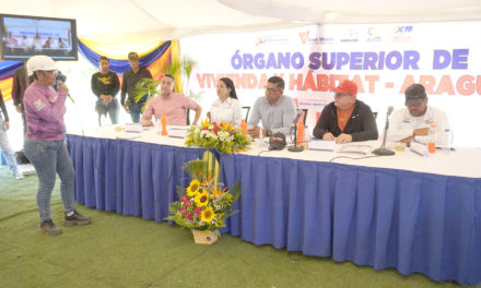 Instalado Órgano Superior Nacional de Vivienda y Hábitat en Aragua