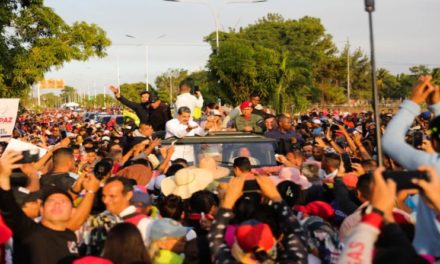 Pueblo de Maturín se desborda de amor con la llegada del presidente Nicolás Maduro