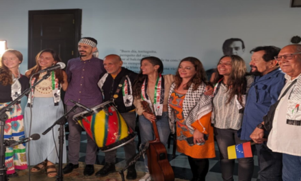 Casona Cultural Aquiles Nazoa rindió homenaje a la resistencia palestina