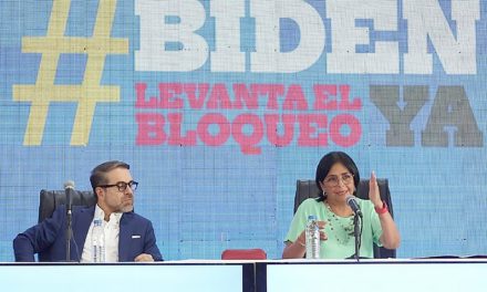 Vicepresidenta Rodríguez exige levantar el bloqueo económico contra Venezuela