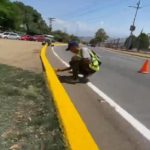 Trabajo de demarcación garantiza seguridad vial en Girardot