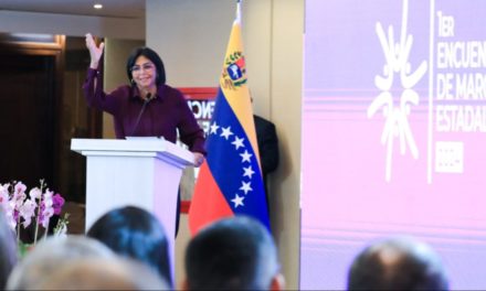 Vicepresidenta Rodríguez inauguró primer Encuentro de Marcas Estadales 2024