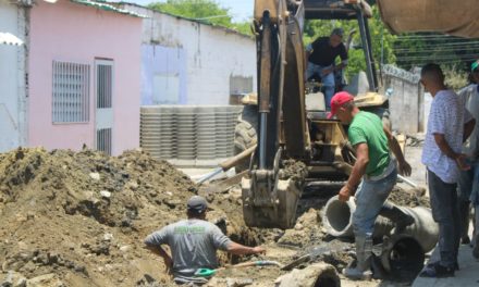 Sustituidos 145 metros lineales de tuberías en Santiago Mariño