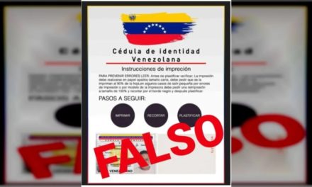 SAIME reitera que la Cédula de Identidad solo puede ser tramitada en el territorio venezolano