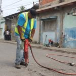 Sustituidos más de 240 metros de tuberías para aguas servidas en La Coromoto