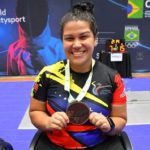Francia Jaimez conquista el bronce en Brasil