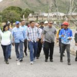 Ministro Márquez inspeccionó zonas estratégicas en materia de electricidad en Aragua