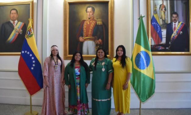 Venezuela recibió a la ministra de pueblos indígenas de Brasil