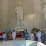Cadetes del “Embajador sin Fronteras” rindieron tributo a próceres dominicanos