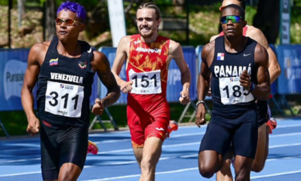 José Maita subcampeón Iberoamericano de atletismo