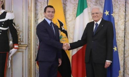 Presidente de Italia recibió a su homólogo ecuatoriano
