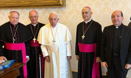 El papa Francisco se reunió con obispos venezolanos
