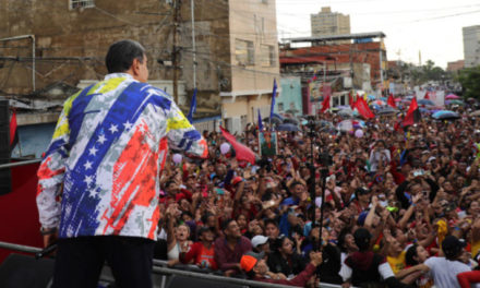 Mar de pueblo recibe con alegría y esperanza a Nicolás Maduro en Anzoátegui