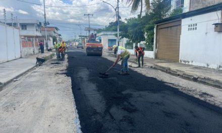 Colocadas dos mil toneladas de asfalto en Girardot