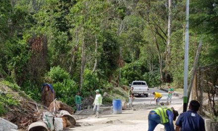 Culminados trabajos de vialidad en el sector La Ballesta del municipio Tovar