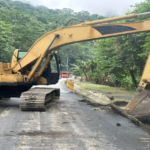 Atienden afectación vial en Autopista Regional del Centro debido a precipitaciones