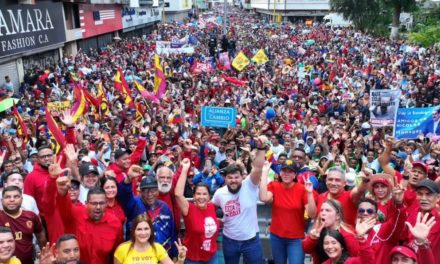 Calles de Monagas se llenaron de alegría en apoyo a  candidato Maduro