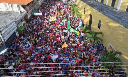 Aragüeños arrancaron campaña «Venezuela Nuestra» en apoyo al candidato Nicolás Maduro
