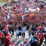 Pueblo de San Fernando demuestra apoyo al candidato Nicolás Maduro