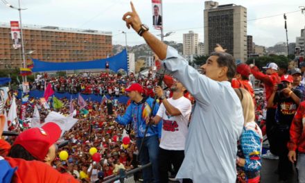 #EnFotos | Militancia revolucionaria manifestó su respaldo a la reelección del candidato Nicolás Maduro