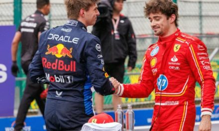 Charles Leclerc salió primero en el GP de Bélgica