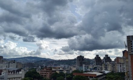 Inameh pronostica cielo nublado con precipitaciones en gran parte del país