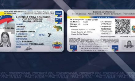 Intt presenta nuevo formato de Licencia de Conducir