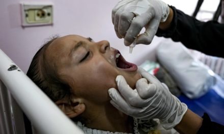 Inició campaña de vacunación contra la polio en Gaza