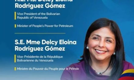 Vicepresidenta Delcy Rodríguez agradeció reconocimiento de la Appo