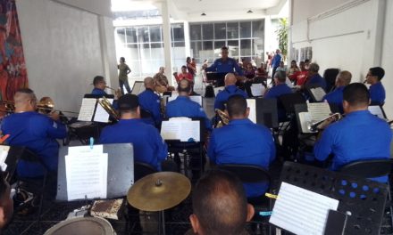 Banda de Conciertos de Aragua brindó muestra musical a los maracayeros