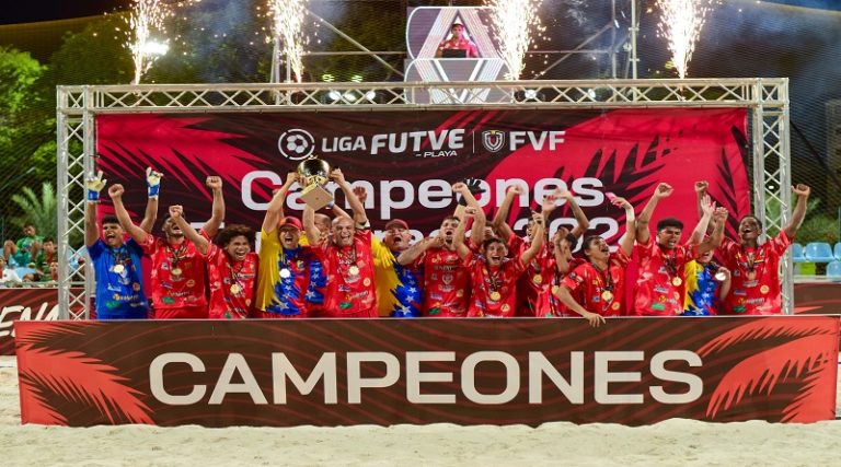 Centauros de Caracas se corona campeón de la Liga Futve Playa 2024