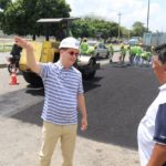 Alcalde Fuenmayor supervisó instalación de cámaras de seguridad  y rehabilitación integral de la avenida Alí Primera de Valencia