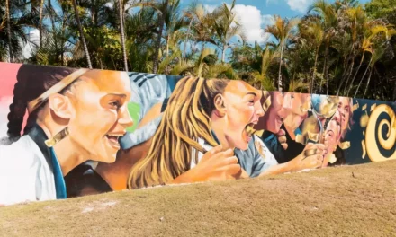 Develaron mural en Santo Domingo a propósito de Mundial Sub-17 de FIFA